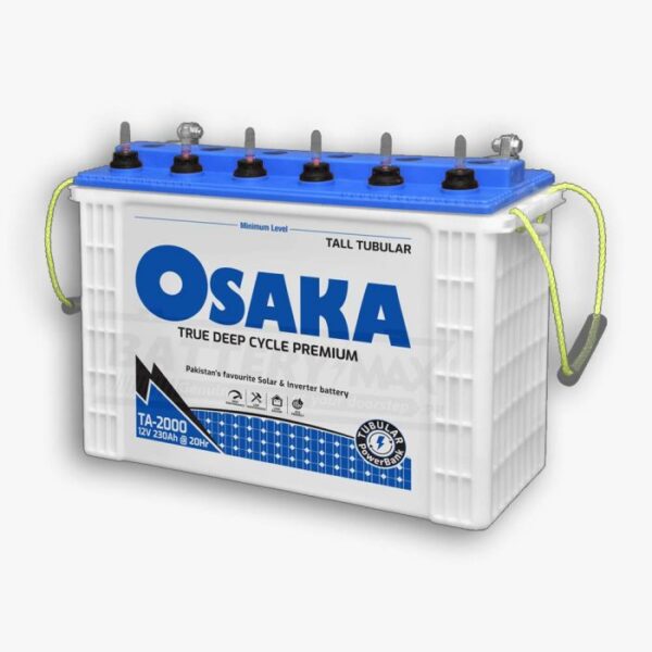 OSAKA TA-2000 TUBULAR BATTERY PRICE IN PAKISTAN
