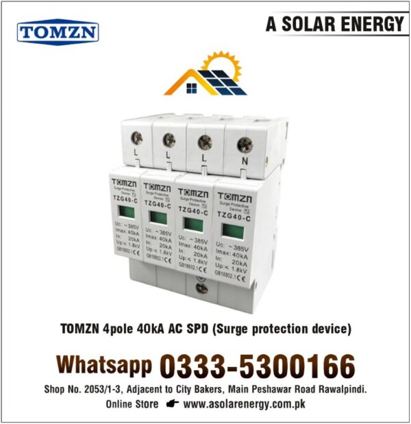 Tomzn 4P AC SPD-TZG-40-C